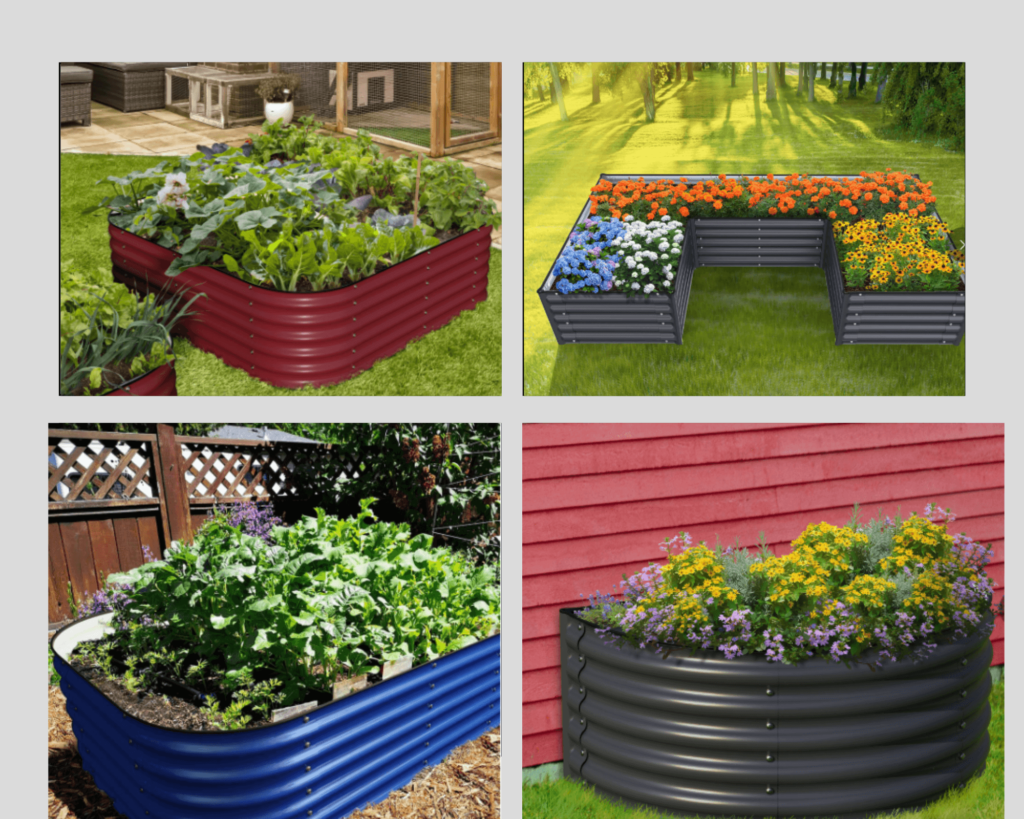 4 styles of raised beds for gardening