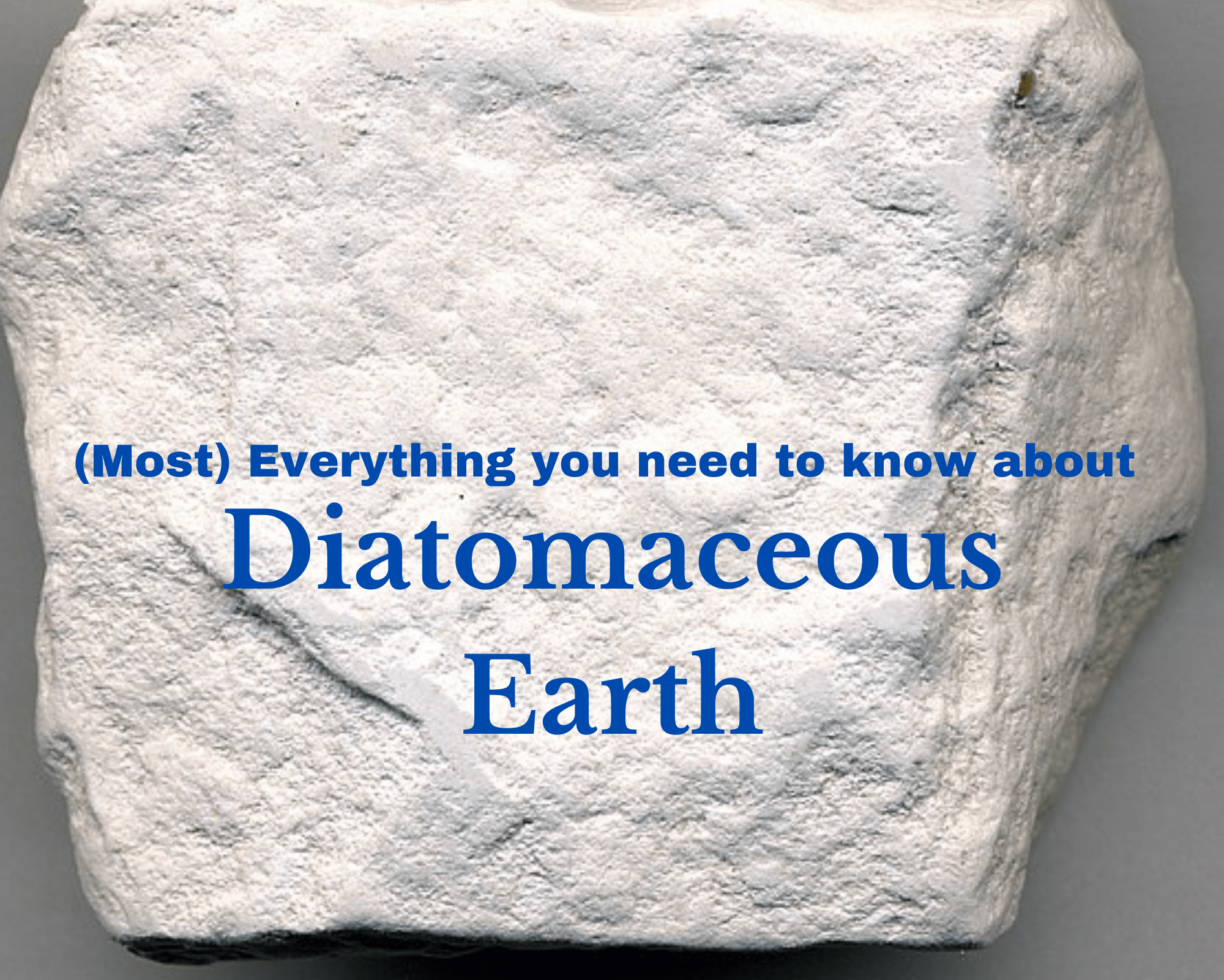 Diatomaceous Earth: Fact and Fiction
